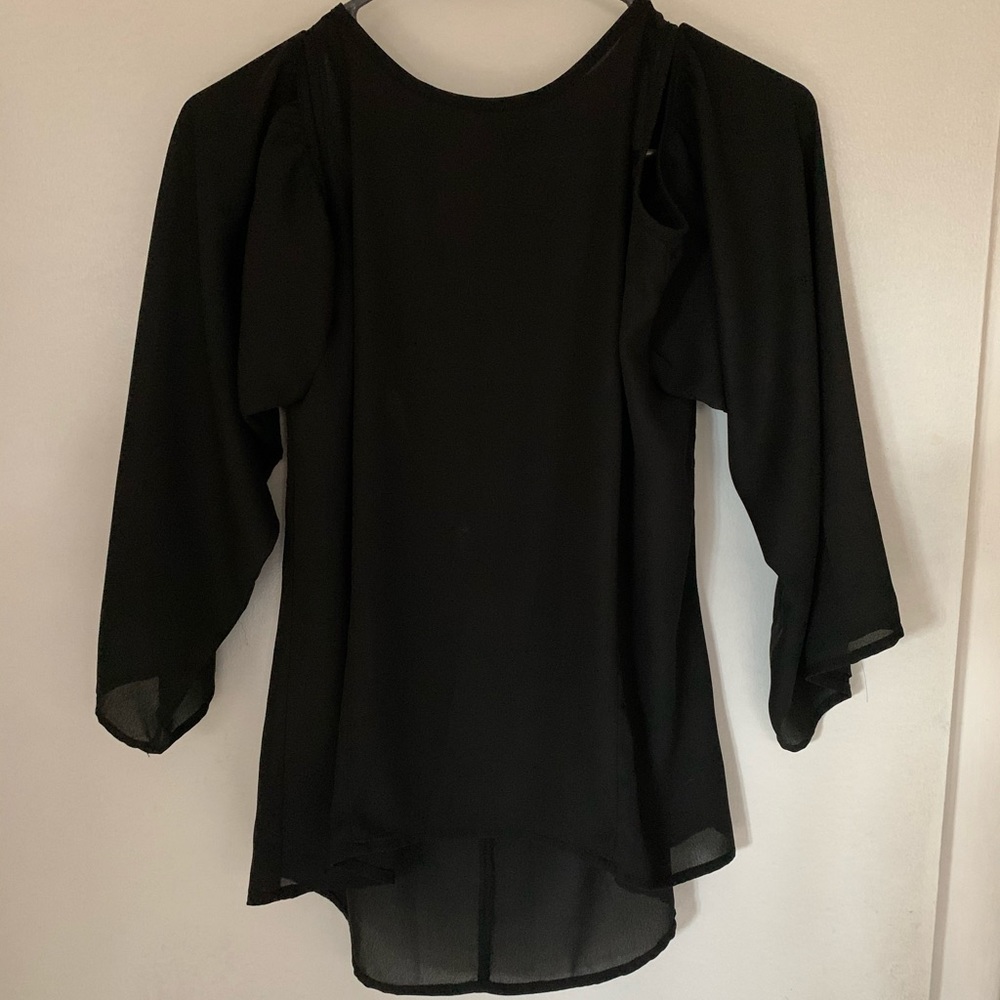 Lucca Couture Blouse Black Medium